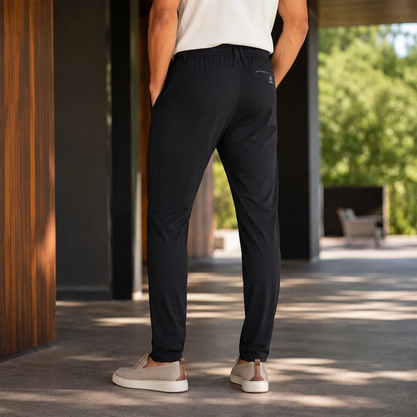 [LEVE 3 PAGUE 2] Calça Masculina DonCarlo em Seda Gelo e Elastano (Sofisticação Para Homens Exigentes!)