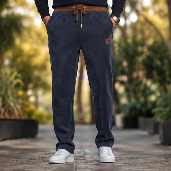 [LEVE 3 PAGUE 2] Calça Masculina Augusto em Tecido Moletom com Controle Térmico (Estilo de Alto Nível!)