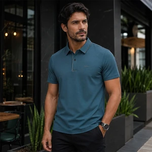 [LEVE 5 PAGUE 3] Camisa Masculina Liverno em Algodão e Poliéster (Conforto e Estilo de Alto Padrão!)