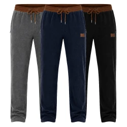 [LEVE 3 PAGUE 2] Calça Masculina Augusto em Tecido Moletom com Controle Térmico (Estilo de Alto Nível!)