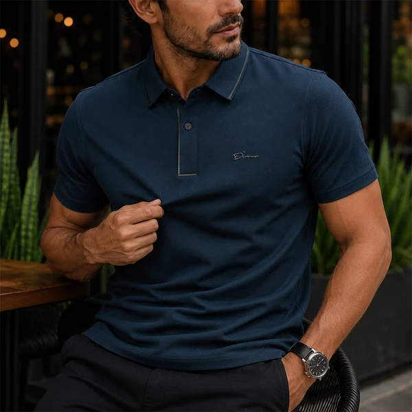 [LEVE 5 PAGUE 3] Camisa Masculina Liverno em Algodão e Poliéster (Conforto e Estilo de Alto Padrão!)