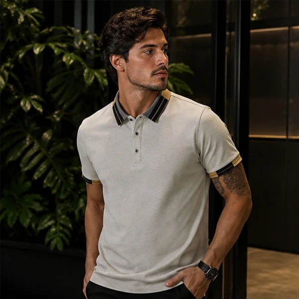 [LEVE 5 PAGUE 3] Camisa Masculina Valtieri em Algodão e Poliéster (Presença de Verdade!)