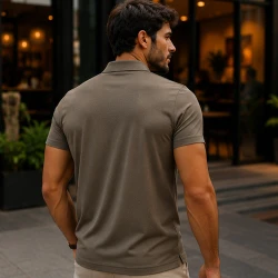 [LEVE 5 PAGUE 3] Camisa Masculina Roman em Algodão e Elastano Premium (Alto Padrão de Estilo!)