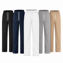 [LEVE 5 PAGUE 3] Calça Masculina Alfa em Sarja e Elastano (Moderna, Forte e Sofisticada!)