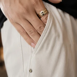 [LEVE 5 PAGUE 3] Calça Masculina Alfa em Sarja e Elastano (Moderna, Forte e Sofisticada!)