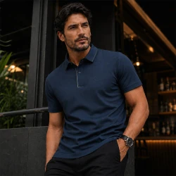 [LEVE 5 PAGUE 3] Camisa Masculina Liverno em Algodão e Poliéster (Conforto e Estilo de Alto Padrão!)