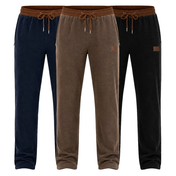 [LEVE 3 PAGUE 2] Calça Masculina Augusto em Tecido Moletom com Controle Térmico (Estilo de Alto Nível!)