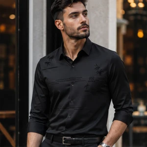 [LEVE 5 PAGUE 3] Camisa Masculina Valen Executive em Elastano Premium (Elegância de Homem Alfa)