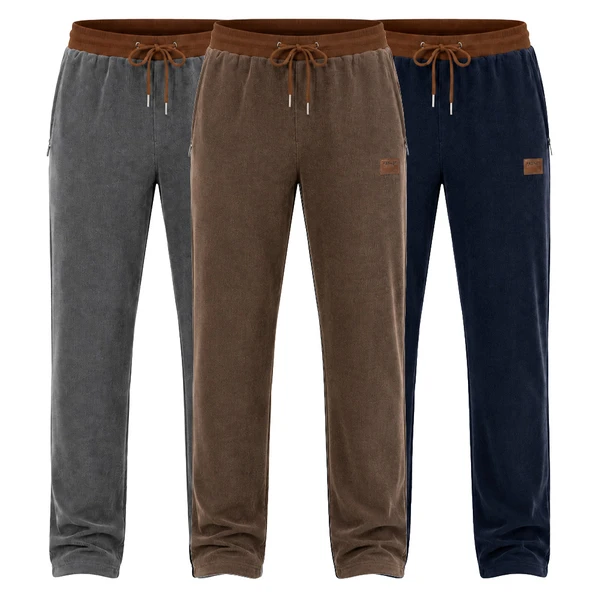[LEVE 3 PAGUE 2] Calça Masculina Augusto em Tecido Moletom com Controle Térmico (Estilo de Alto Nível!)