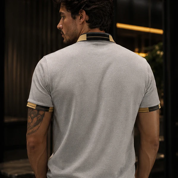[LEVE 5 PAGUE 3] Camisa Masculina Valtieri em Algodão e Poliéster (Presença de Verdade!)